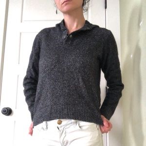 Michael Kors Wool Pullover Hoodie